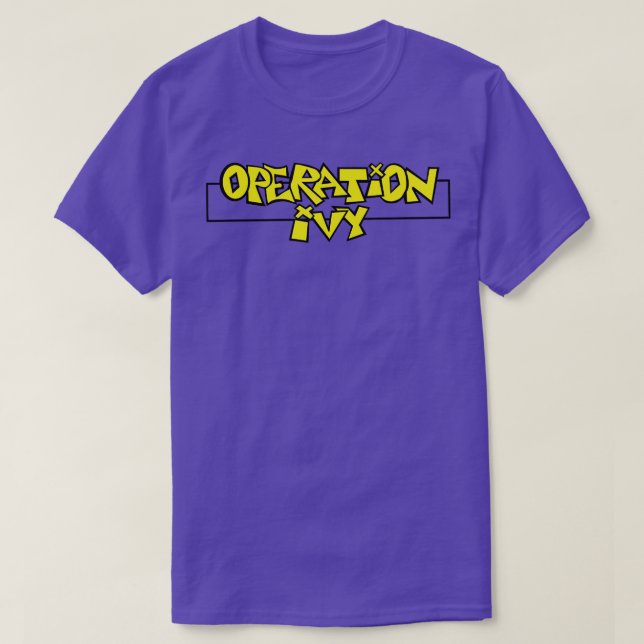 Camiseta Operación Ivy Classic Amarillo (Diseño del anverso)