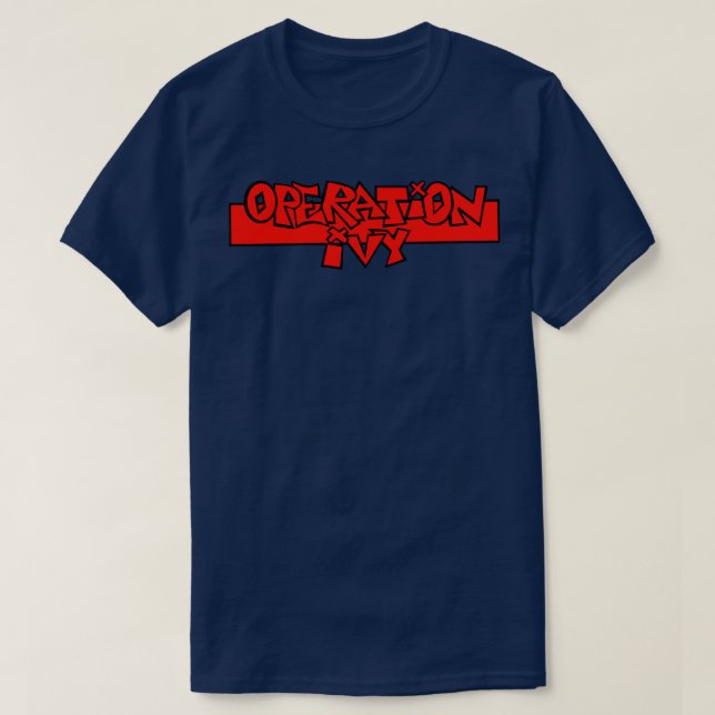 Camiseta Operación Ivy Classic Red (Diseño del anverso)