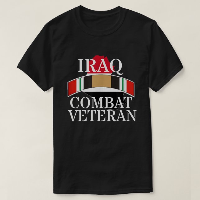 Camiseta Operación Militar Libertad Iraquí OIF Iraq War Rib (Diseño del anverso)
