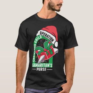 Camiseta Operación Navidades Bolsa De Niños Samaritan X-Mas