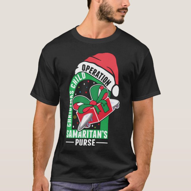 Camiseta Operación Navidades Bolsa De Niños Samaritan X-Mas (Anverso)