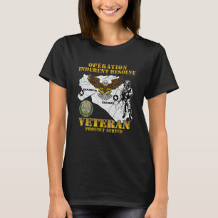 Camiseta Operación OIR de CJTF Inherente Resolución OIR Vet