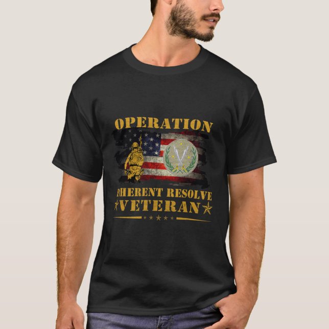 Camiseta Operación OIR de CJTF Resolución Inherente America (Anverso)