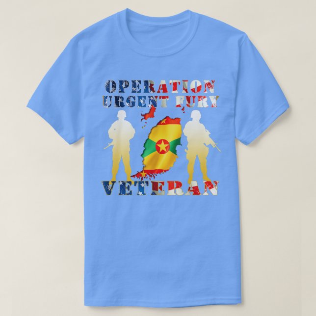 Camiseta Operación Regalo de Combate de Furia Urgente Veter (Diseño del anverso)