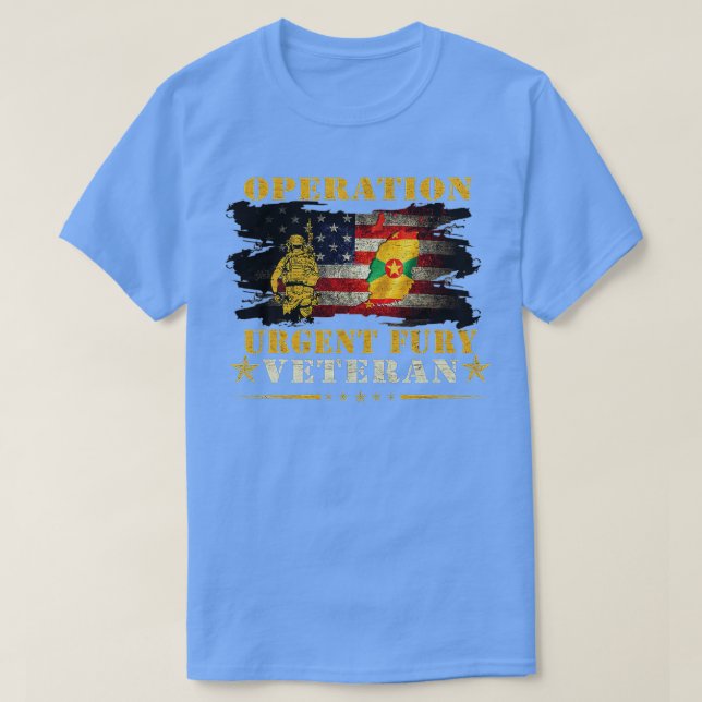 Camiseta Operación Regalo de Combate de Furia Urgente Veter (Diseño del anverso)