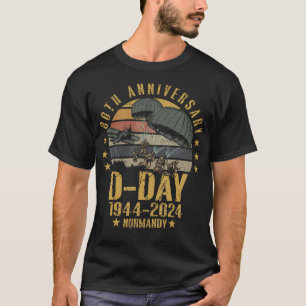 Camiseta Operación Superlord 1944 D-Day 2024 80º aniversari