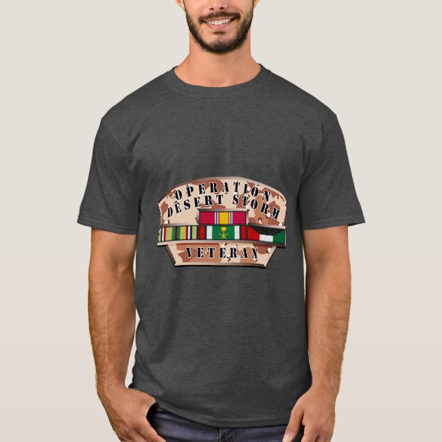 Camiseta Operación Tormenta del desierto (Anverso)