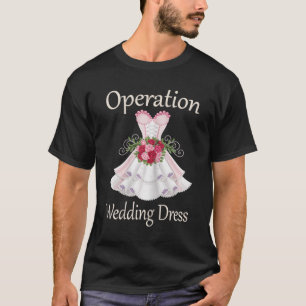 Camiseta Operación vestido de novia para damas 2025 Dama de