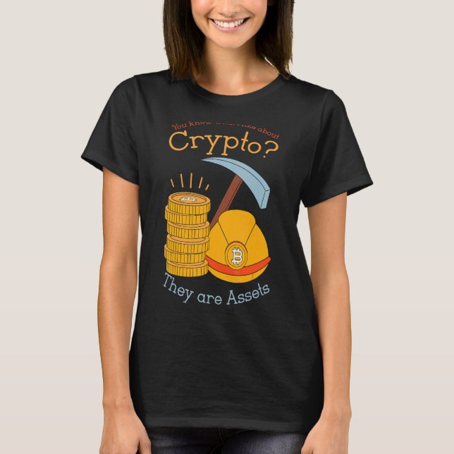 Camiseta Operaciones Criptodivisa Millionaire Crypto Assets (Anverso)
