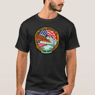 Camiseta Operaciones de CenterShuttle del espacio de