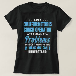 Camiseta Operador Chauffeur Motorbus