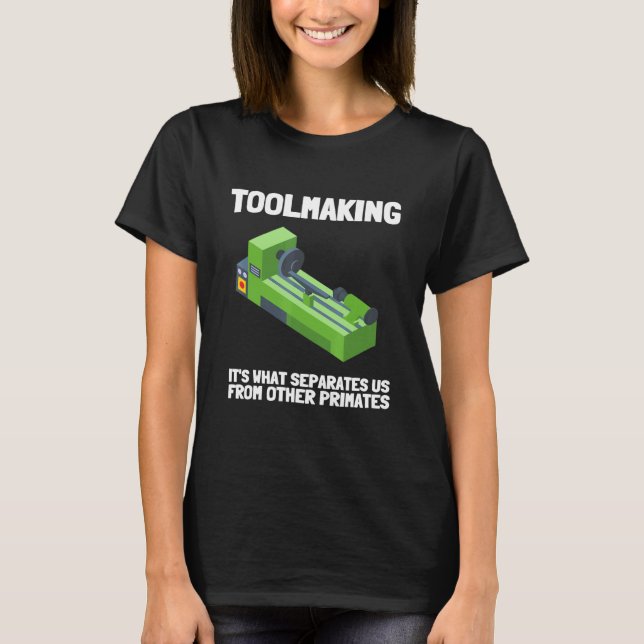 Camiseta Operador Cnc De Toolmaker (Anverso)