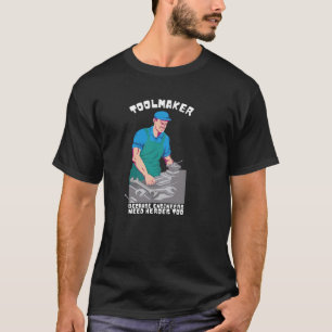 Camiseta Operador CNC De Toolmaker E Ingenieros Maquinistas
