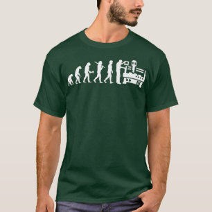 Camiseta Operador CNC Evolution CNC Machinist