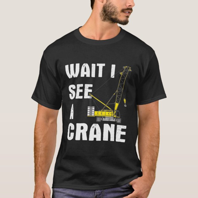 Camiseta Operador Crane Crane Operator Heavy Equipt (Anverso)