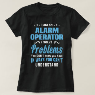 Camiseta Operador de alarma