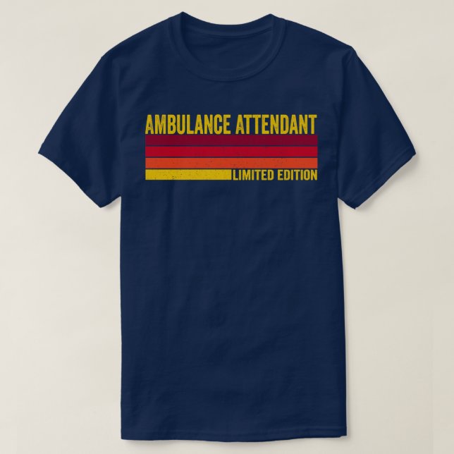 Camiseta Operador de ambulancia (Diseño del anverso)