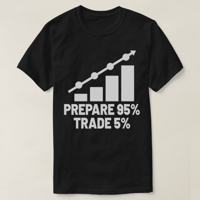 Camiseta Operador de bolsa de comercio de inversionistas en (Diseño del anverso)
