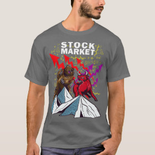 Camiseta Operador de bolsa de comercio de inversionistas en
