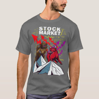 Camiseta Operador de bolsa de comercio de inversionistas en