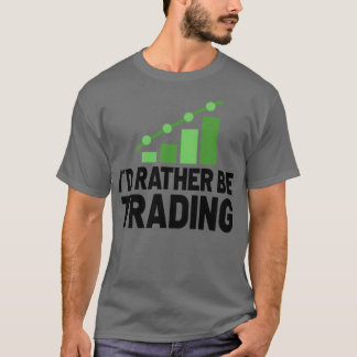 Camiseta Operador de bolsa de comercio de inversionistas en