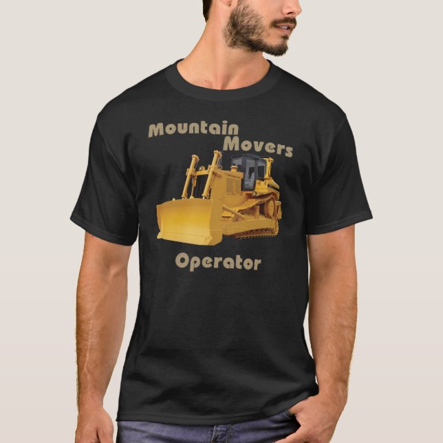 Camiseta Operador de bulldozer (Anverso)