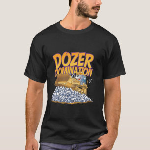 Camiseta Operador de Bulldozer Trabajador de Construcción M