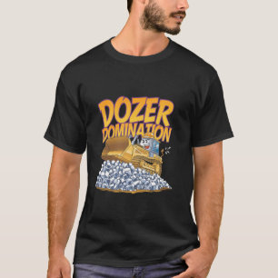 Camiseta Operador de Bulldozer Trabajador de Construcción O