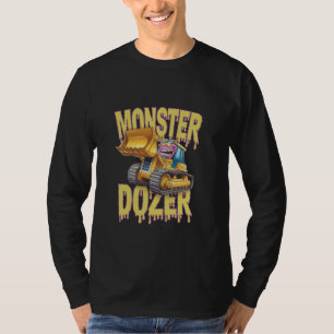 Camiseta Operador de bulldozer Trabajador de la construcció