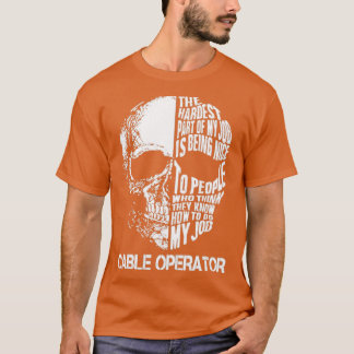 Camiseta Operador de cable