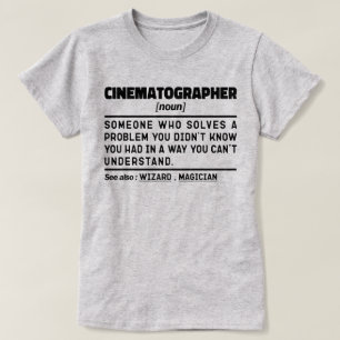 Camiseta Operador de cámara cinematográfica Guay