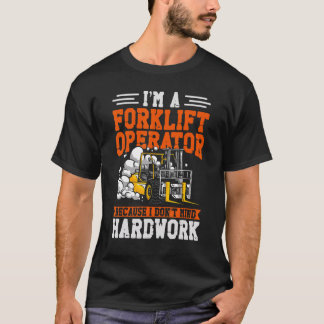 Camiseta Operador de Carretilla Elevadora Certificado Vinta