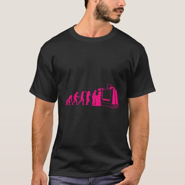Camiseta Operador De Cnc De Dad Cnc (Anverso)