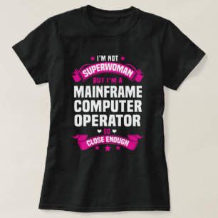 Camiseta Operador de computadora de Mainframe