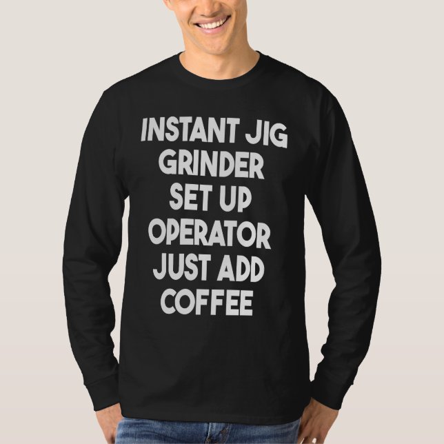 Camiseta Operador de configuración de desmoldeador de imáge (Anverso)