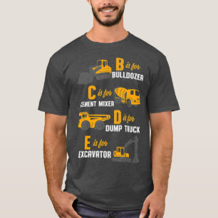 Camiseta Operador de construcción de equipos pesados