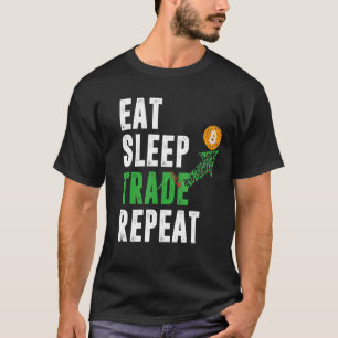 Camiseta Operador de cotizaciones bursátiles Funny Crypto C