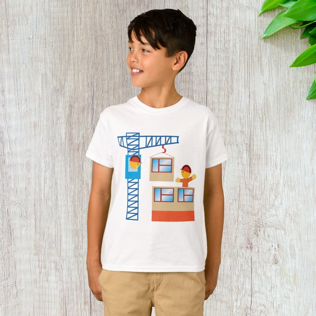 Camiseta Operador De Crane Y Trabajador De Construcción (Subido por el creador)