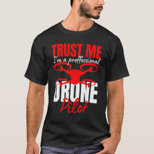 Camiseta Operador de drones piloto Quadcopter 13