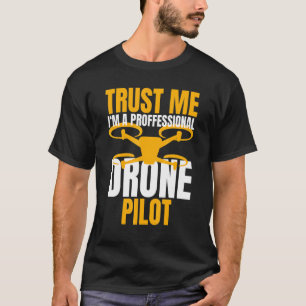 Camiseta Operador de drones piloto Quadcopter 14