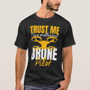 Camiseta Operador de drones piloto Quadcopter 16