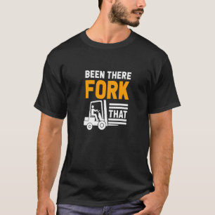 Camiseta Operador de elevación de la horquilla del conducto