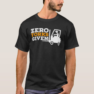 Camiseta Operador de elevadores de horquilla horquilla horq