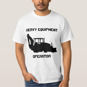 Camiseta Operador de equipo pesado