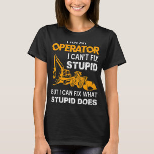Camiseta Operador de equipos pesados