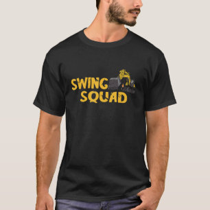 Camiseta Operador de excavadora de la construcción de la br