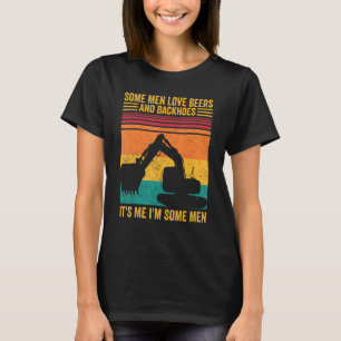 Camiseta Operador de excavadora HEO a los hombres les gusta
