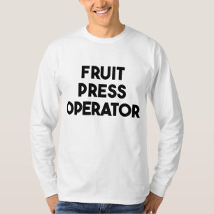 Camiseta Operador de Fruit Press