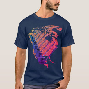 CAMISETA OPERADOR DE GRÁFICAS NORTEAMÉRICA JIGSAW PUZZLE MA