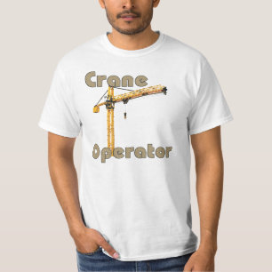 Camiseta Operador de grúa